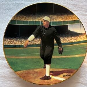 Christy Mathewson Decorative Plate Bradford exchange